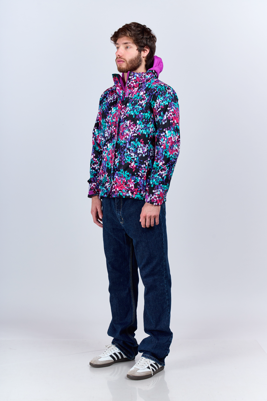 2015 Columbia Floral Omnitech Jacket (S/M)