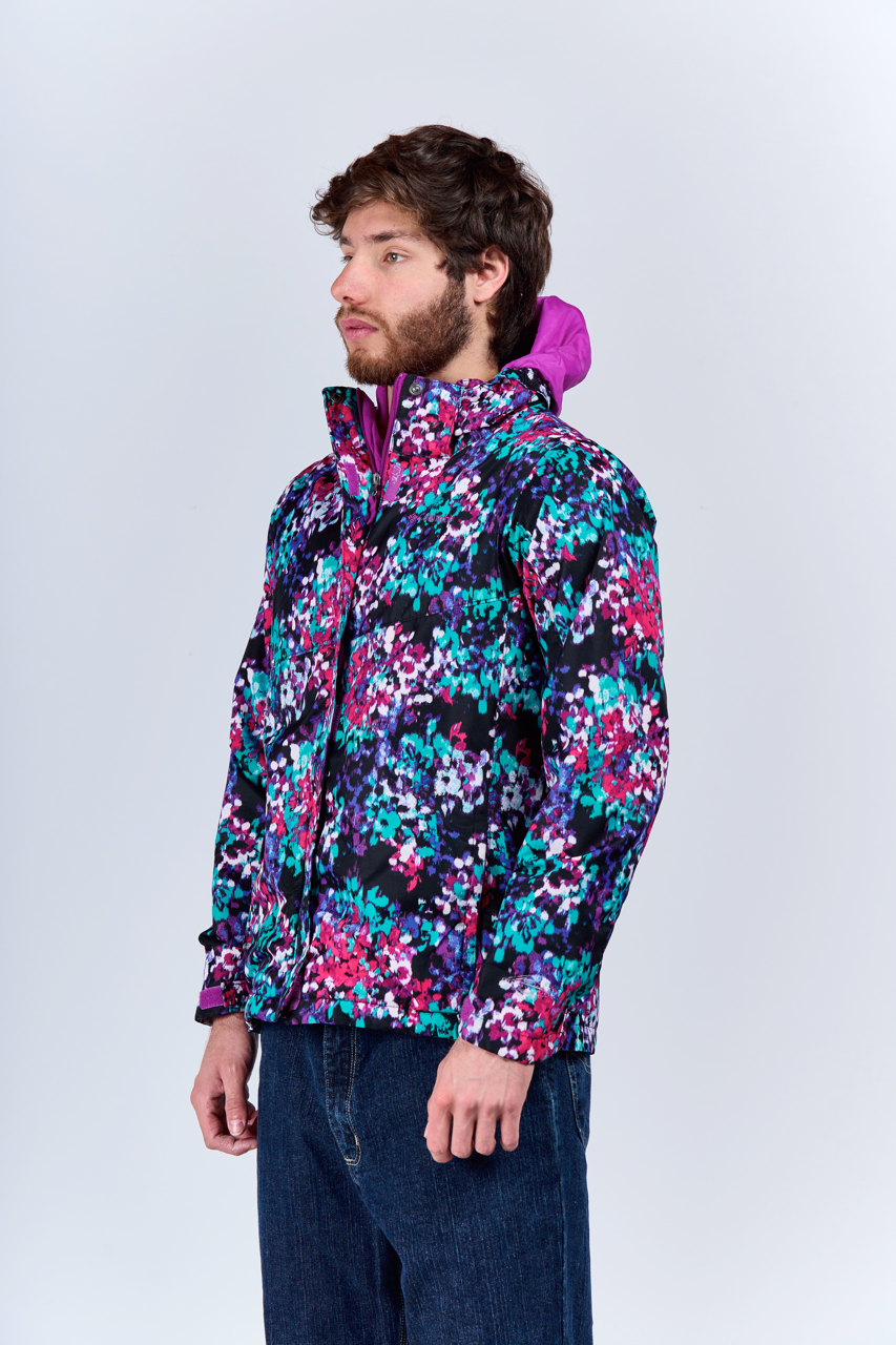 2015 Columbia Floral Omnitech Jacket (S/M)