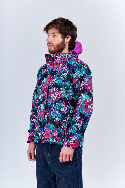 2015 Columbia Floral Omnitech Jacket (S/M)