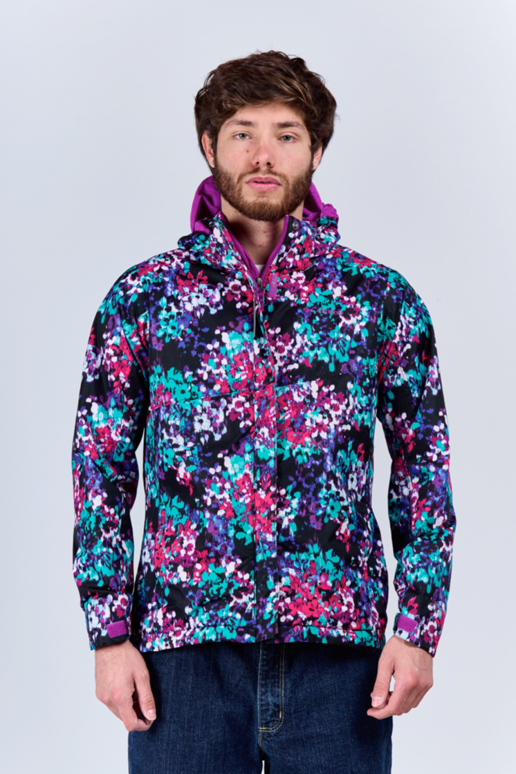 2015 Columbia Floral Omnitech Jacket (S/M)