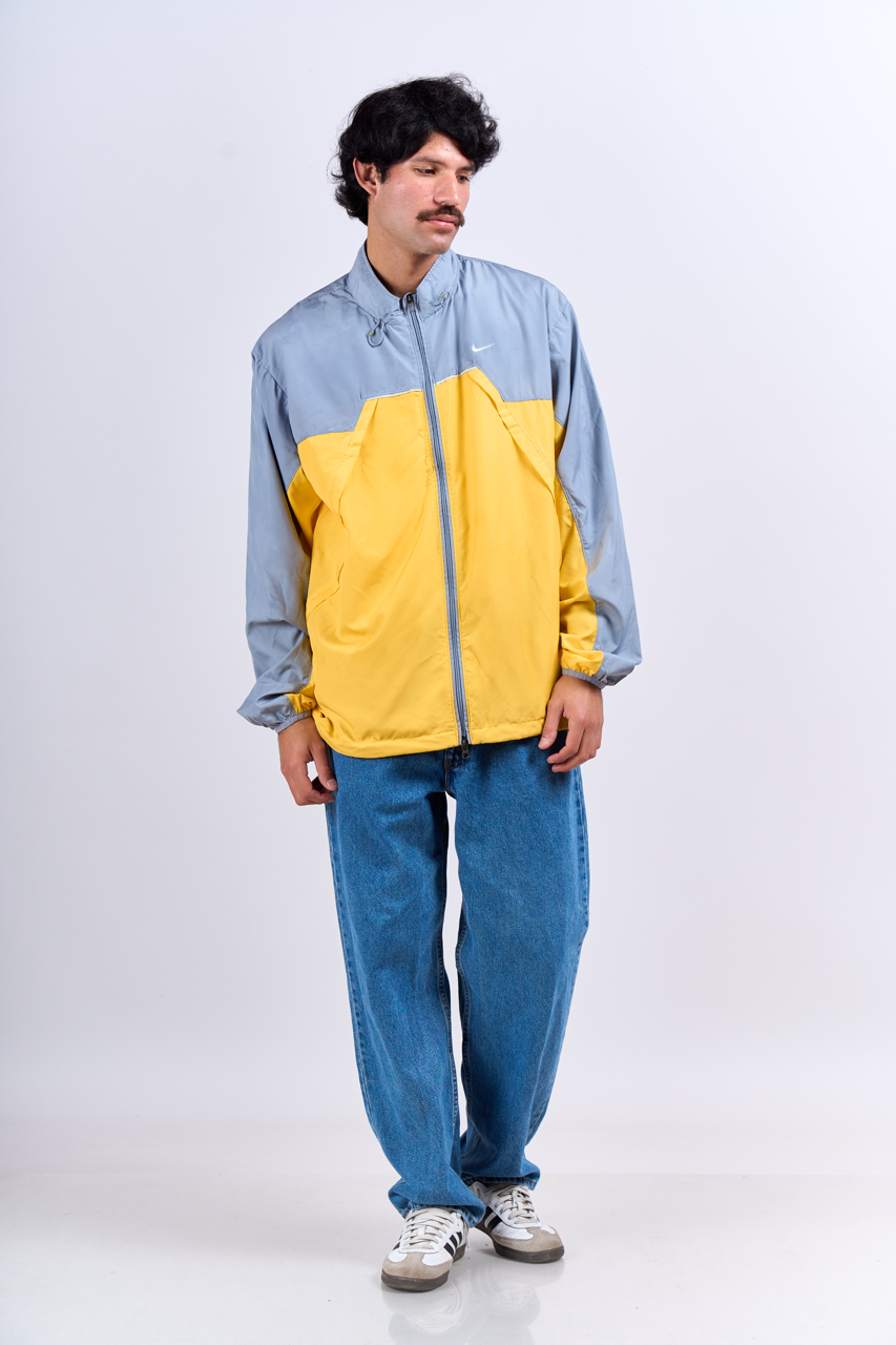 2001 Nike Gray n Yellow Jacket (L/XL)