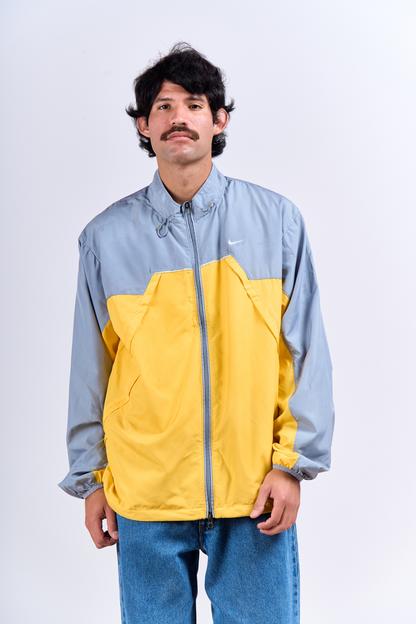 2001 Nike Gray n Yellow Jacket (L/XL)