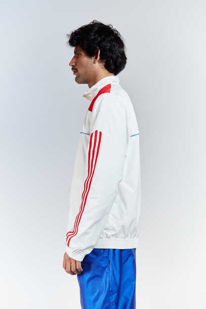 2008 Adidas White N Red Track Jacket (M/L)