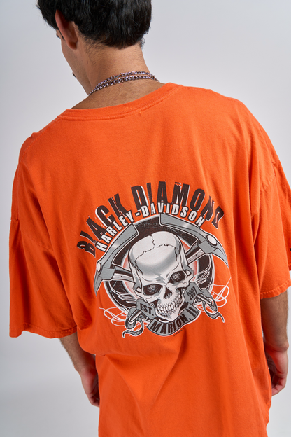 2007 Vintage Harley Davidson Black Diamond T-shirt (L/XL)