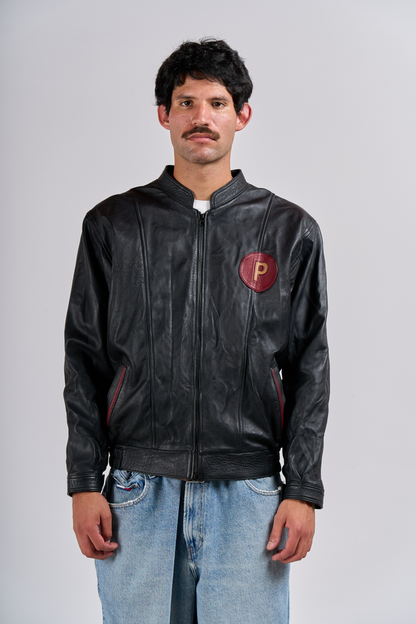 1990 Vintage Porsche Leather Jacket (M/L)