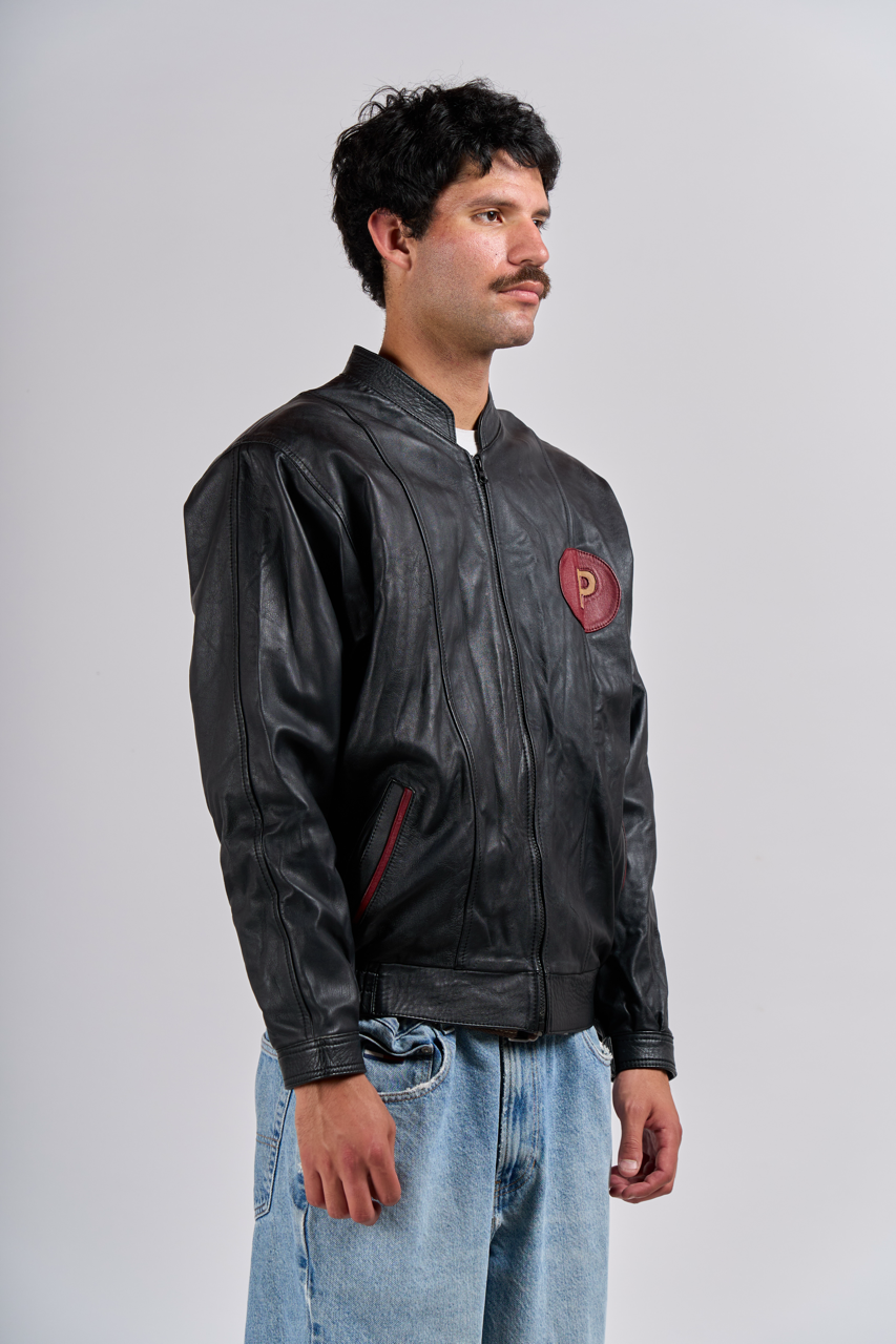 1990 Vintage Porsche Leather Jacket (M/L)