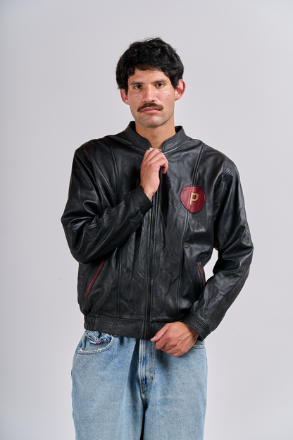 1990 Vintage Porsche Leather Jacket (M/L)