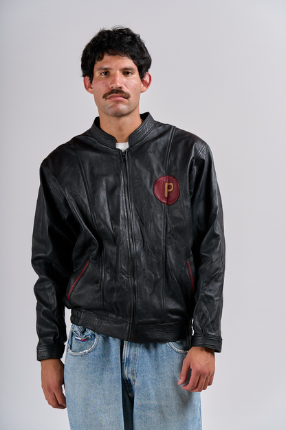 1990 Vintage Porsche Leather Jacket (M/L)