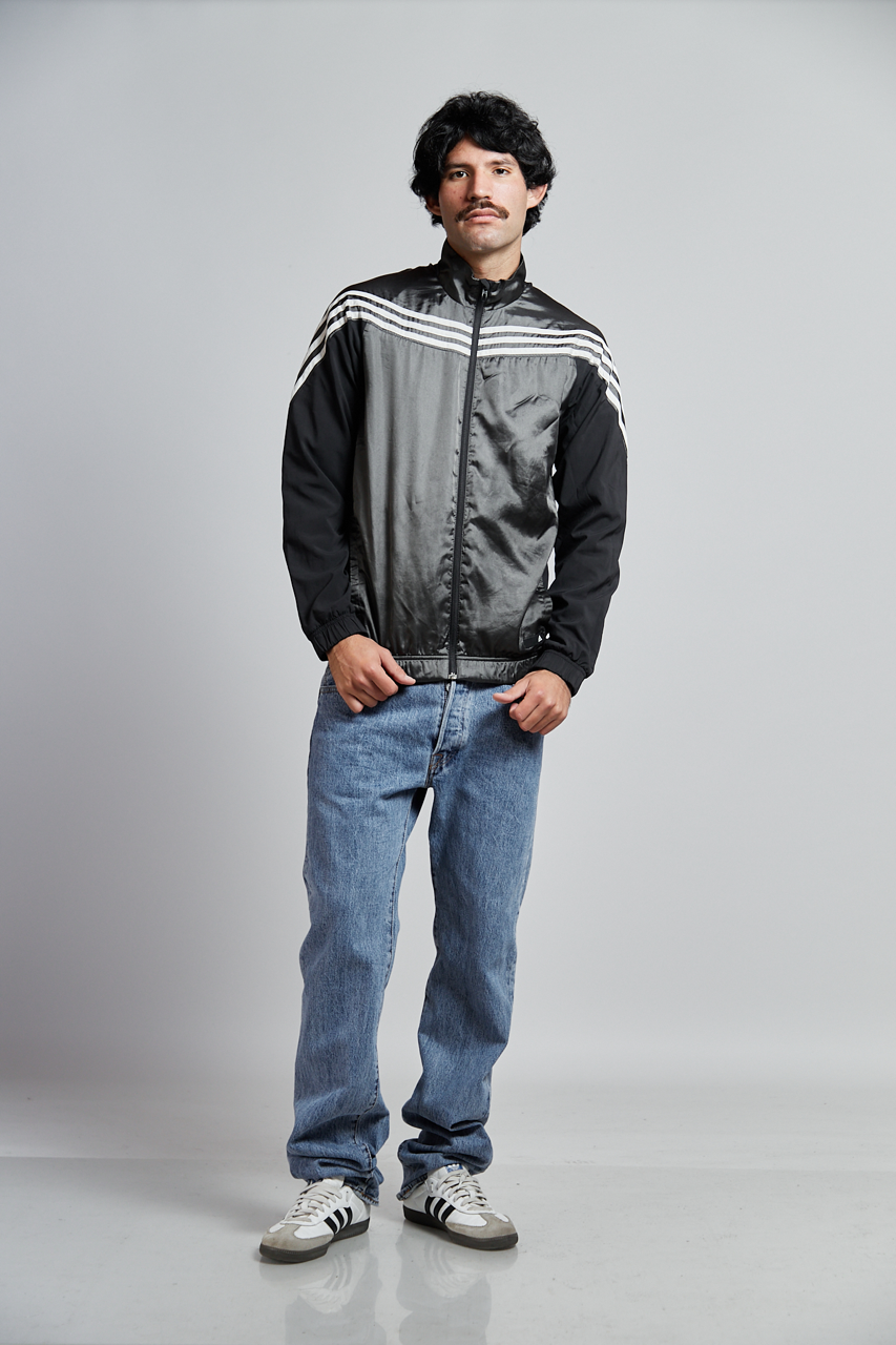 2012 Adidas Gray Reflective Track Jacket (S)