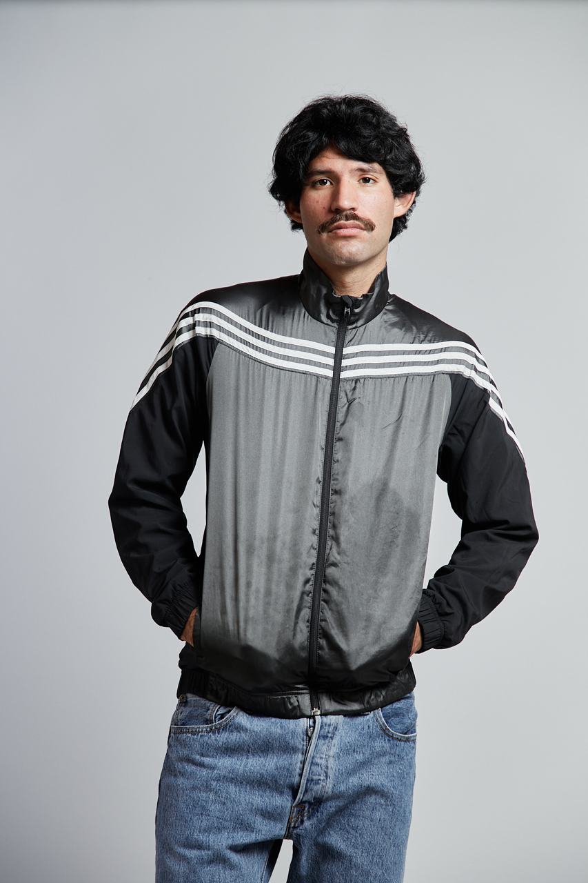 2012 Adidas Gray Reflective Track Jacket (S)