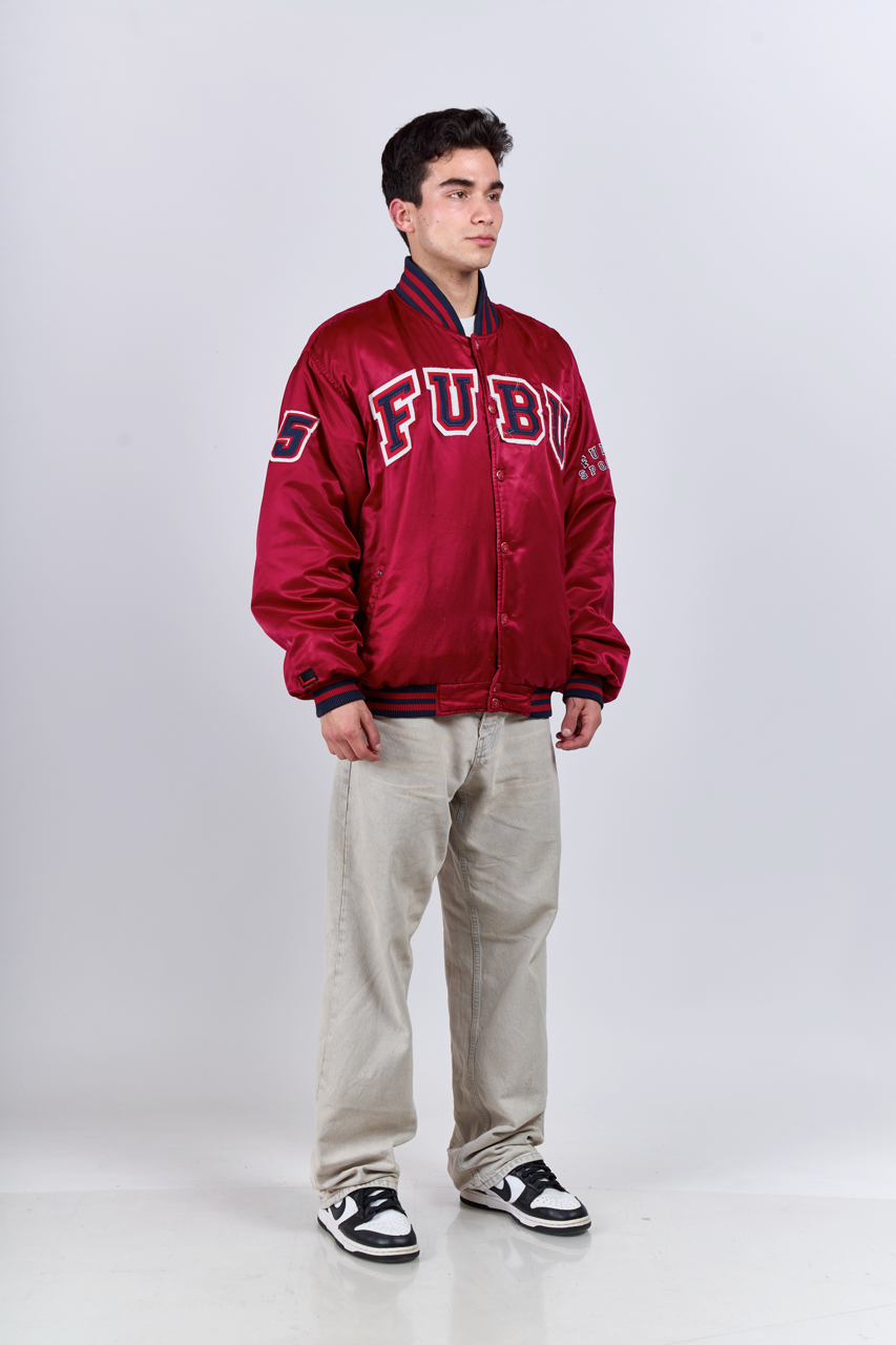 1990 Fubu The Colecction Satin Jacket (XL)