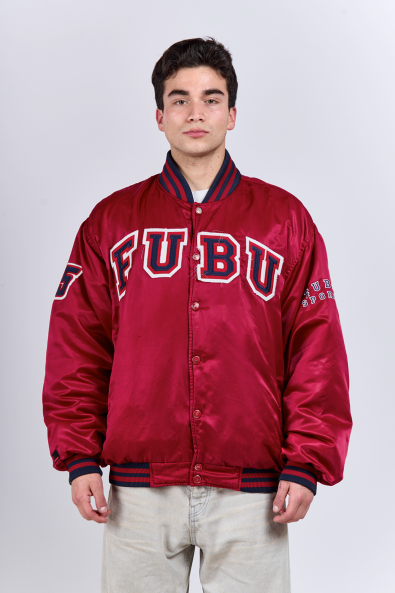 1990 Fubu The Colecction Satin Jacket (XL)