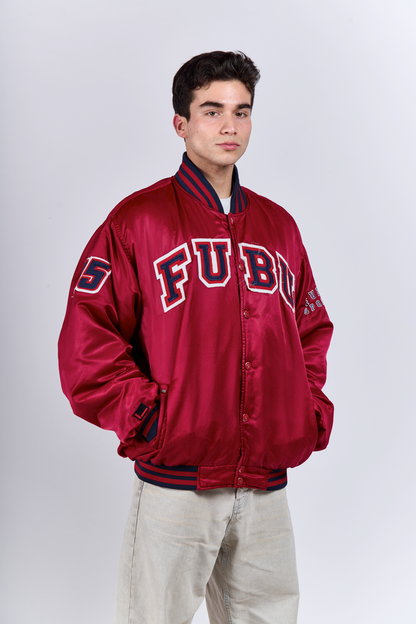 1990 Fubu The Colecction Satin Jacket (XL)