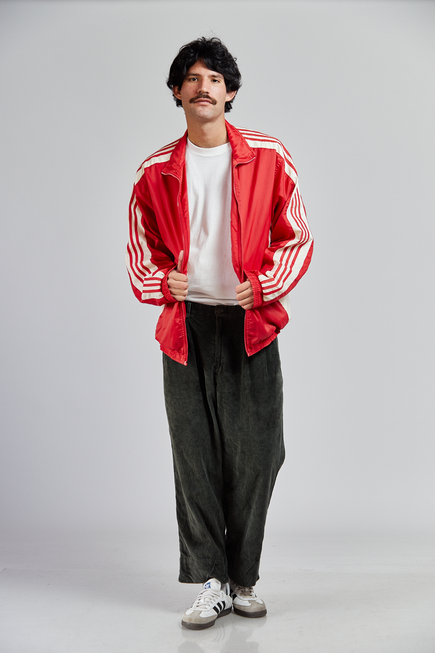 1990 Adidas Red Track Jacket (M/L)