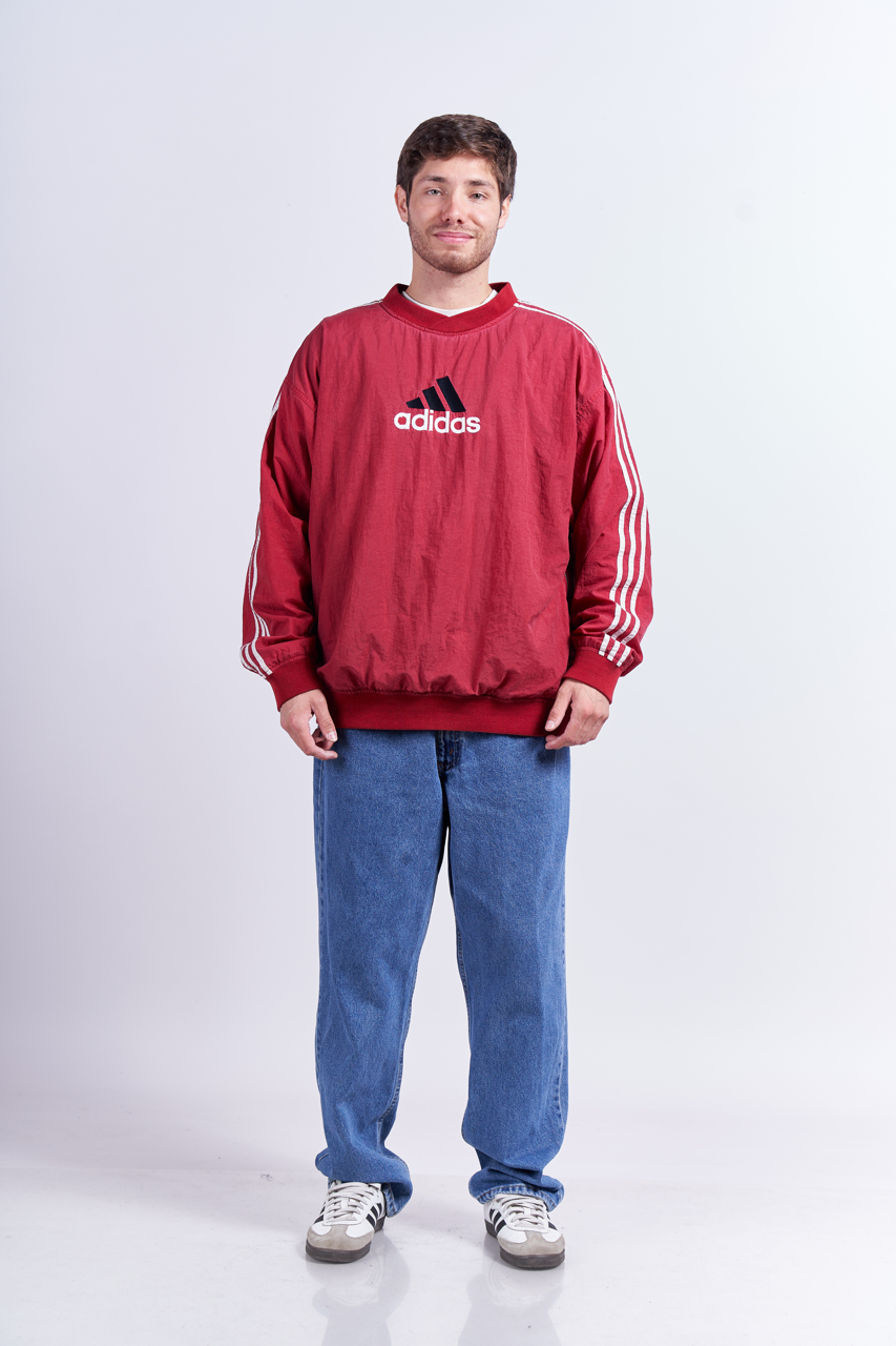 1990 Adidas Big Logo V Sweatshirt (M/L)