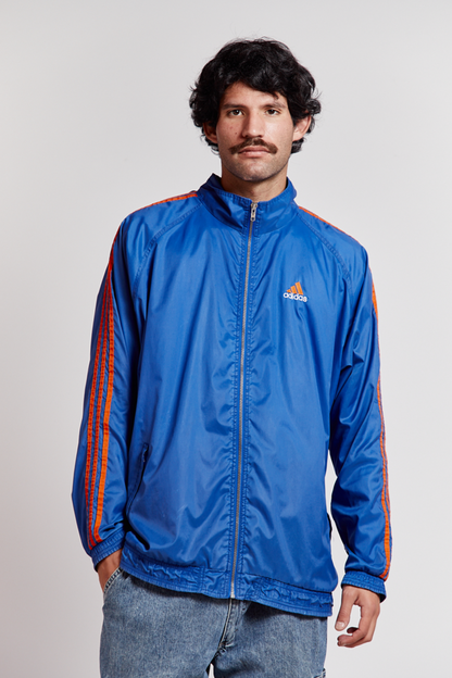 1990 Adidas Blue n Orange Track Jacket (M/L)