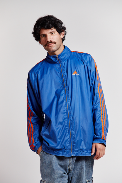 1990 Adidas Blue n Orange Track Jacket (M/L)