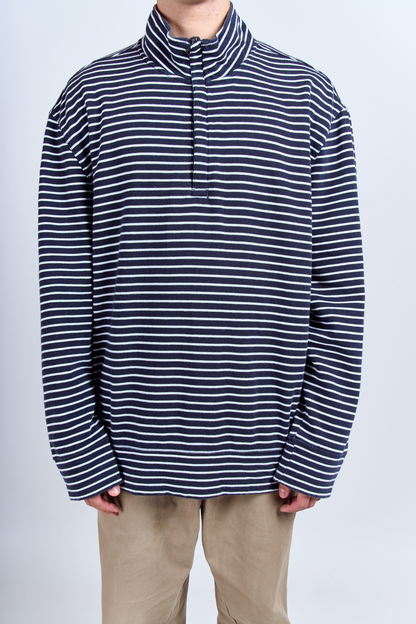 2000 Nautica Striped Quarter Zip (XL/XXL)