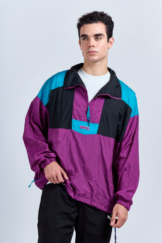 1990 Columbia Radial Sleeve Quarter Zip Jacket (L/XL)