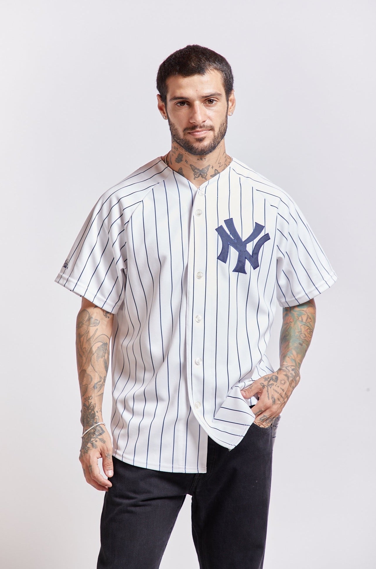 Camisa yankees online mujer