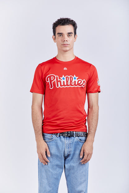 MLB Phillies Majestic Tee (S)