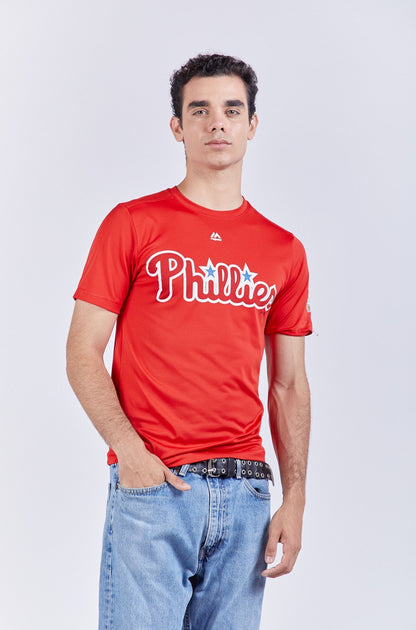 MLB Phillies Majestic Tee (S)