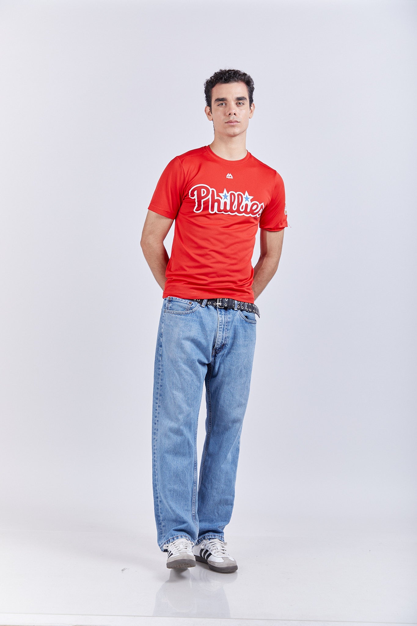 MLB Phillies Majestic Tee (S)