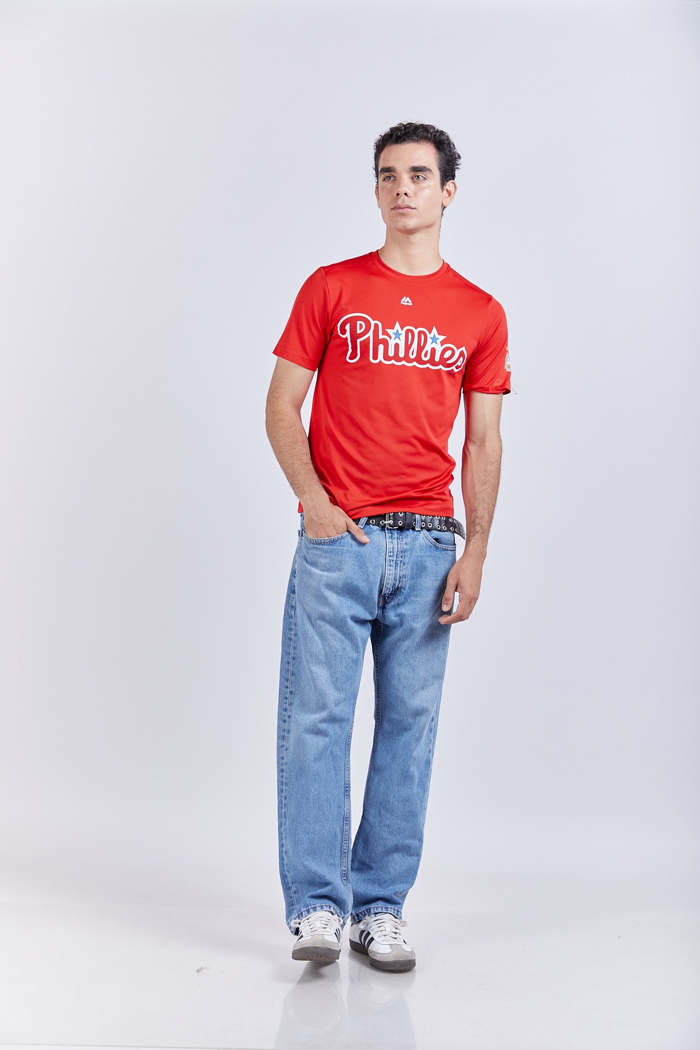 MLB Phillies Majestic Tee (S)